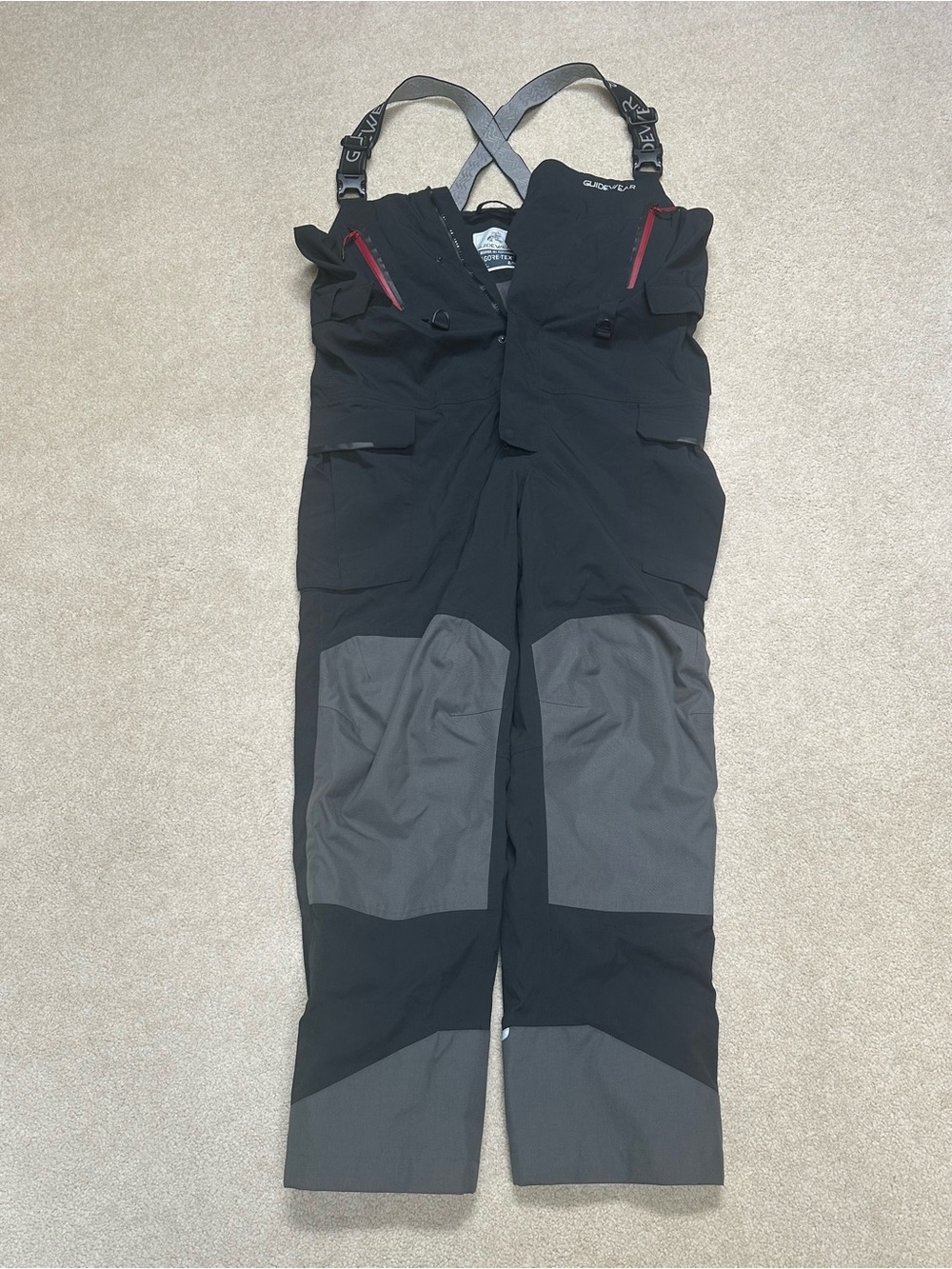 Bass Pro Shops Johnny Morris Guidewear GORE-TEX Men’s XL Fishing Bibs Overalls